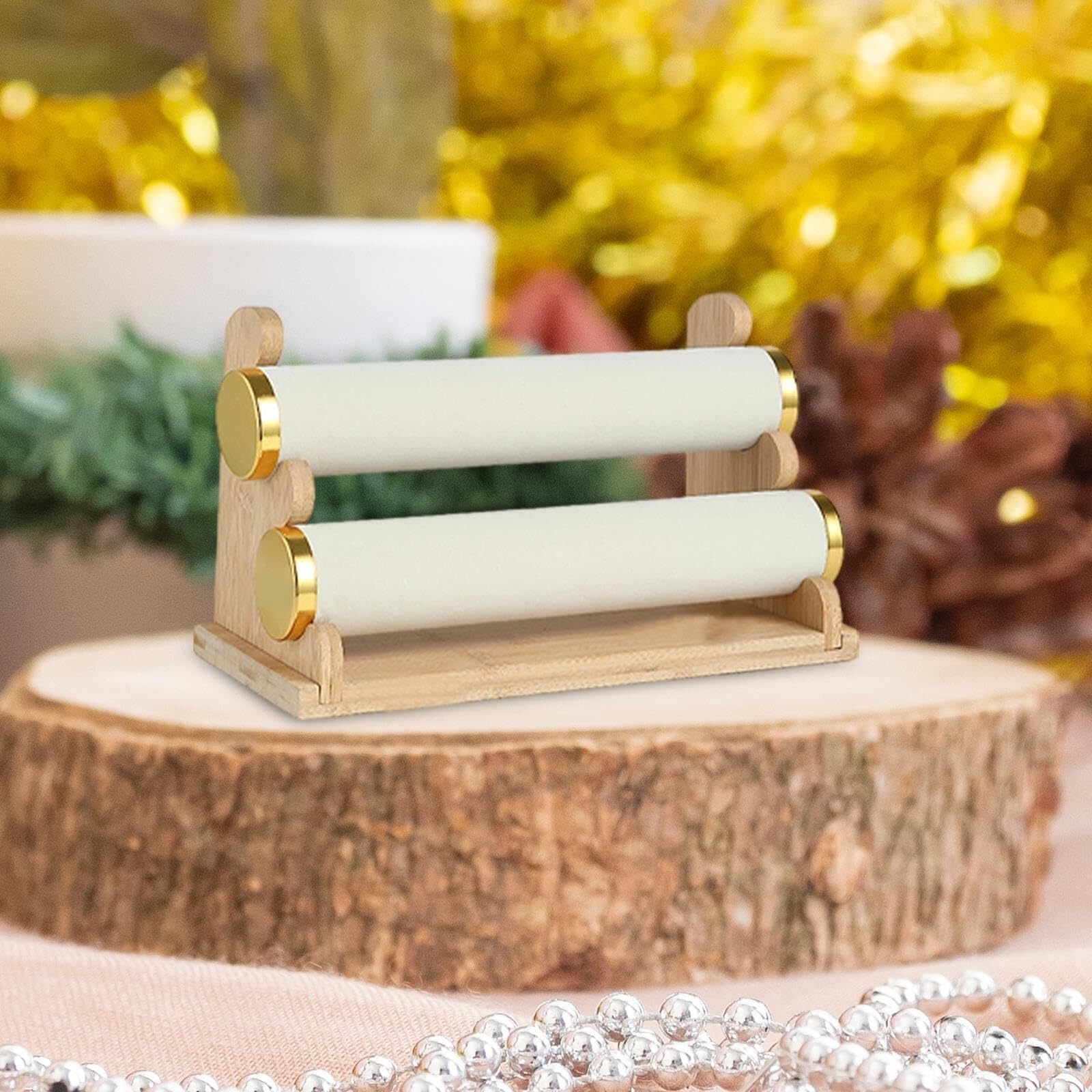 Présentoir à Bijoux, Organisateur de Bracelets, Porte-Bracelets, Organisateur de Rangement de Bijoux, Support pour Montres, présentoir pour Colliers et Bracelets