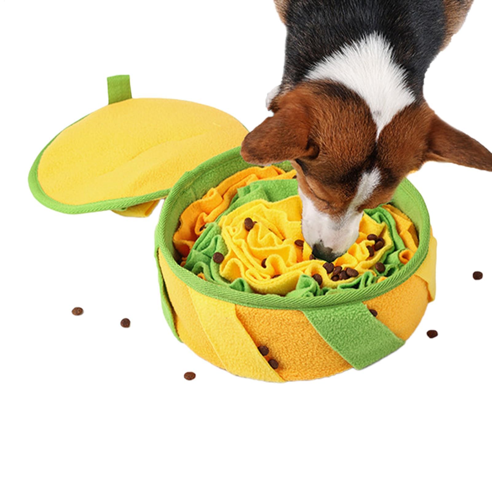 Comedero automático para mascotas Tapete de búsqueda de comida for perros - Comedero interactivo con olfateo, dispensador de juguetes for perros | Herramienta de olfateo for estimulación mental