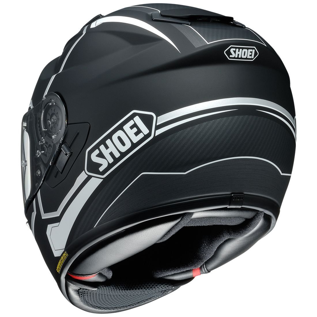 Shoei Gt-Air Pendulum Tc-5 Unisex Adult Full Face Helmet (Matte Black/White, Large), 1 Pack Automotive