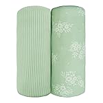 Viviland Jersey Swaddle Blanket, Ultra Soft Stretchy Receiving Blanket, Newborn Swaddle Wrap for Boys & Girls, 40 x 30 inches, 2 Pcs