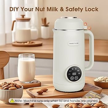 Amazon.com: MAGETANG 7 in 1 Nut Milk Maker Machine 28oz Automatic