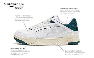 PUMA GOLF Men's Slipstream G Golf Shoes