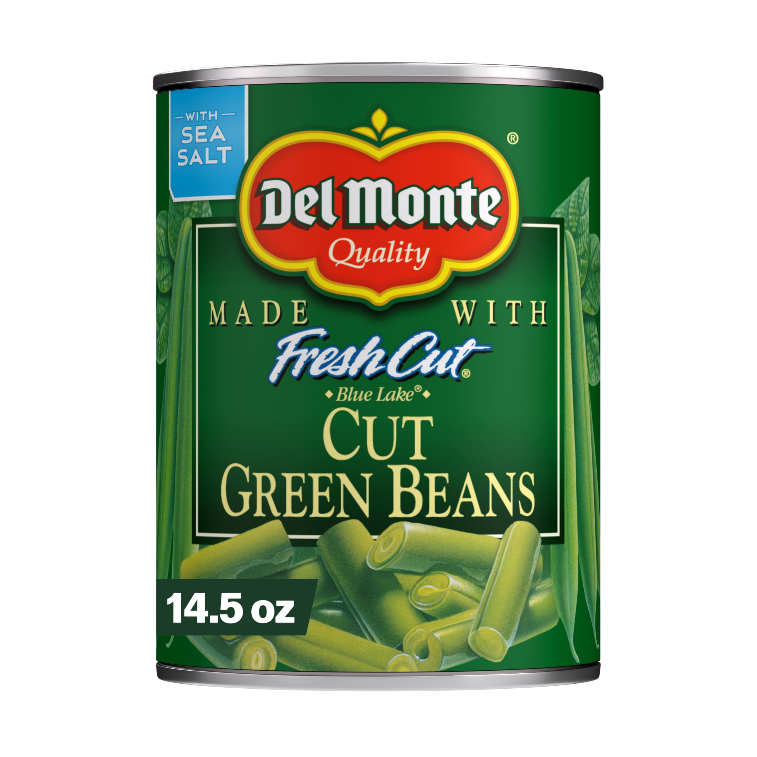 Del Monte Fresh Cut Blue Lake Cut Green Beans 14.5 oz. Can, Canned Vegetables