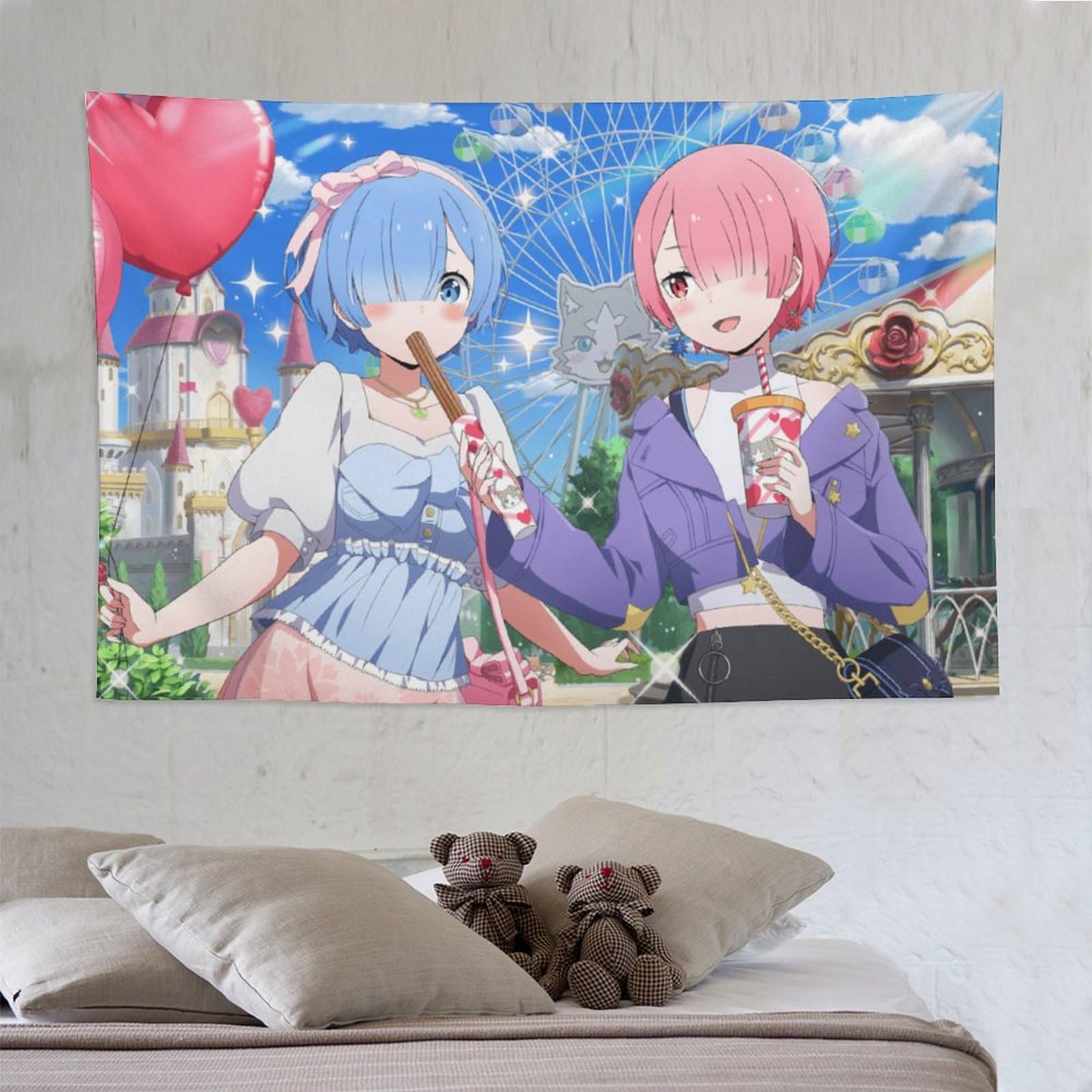 Amazon.co.jp: Re ゼロから始める異世界生活 リゼロ レム エミリア