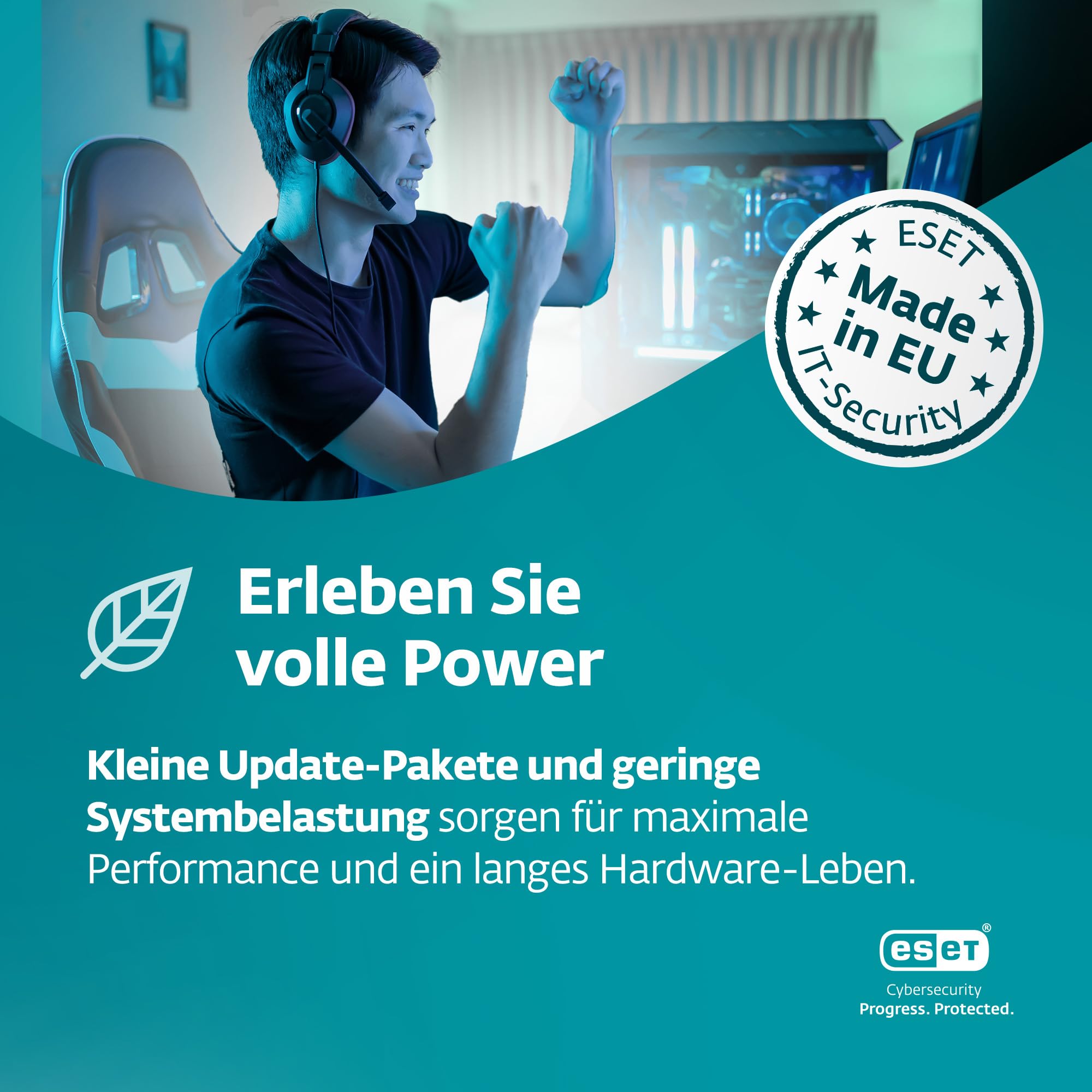 ESET NOD32 Antivirus 2026 | 3 Geräte | 1 Jahr | inklusive Gamer-Modus, Schutz vor Ransomware und Phishing, geringe Systembelastung | Windows, macOS| Offizieller deutscher Aktivierungscode per E-Mail