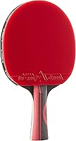 JOOLA Infinity Edge Ping Pong Paddle - Carbon Pro Tech, Black Rubber Both Sides, Tournament Speed & Spin Racket for Advanced Play