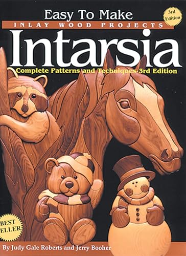 Easy to Make Inlay Wood Products: Intarsia : Complete Patterns and Techniques