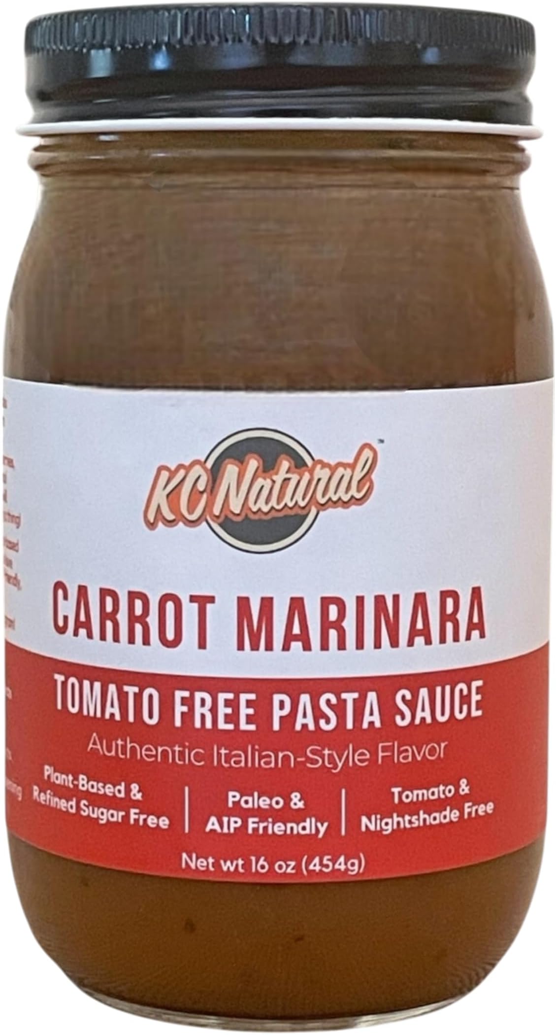KC Natural - Paleo AIP No Tomato Carrot Marinara - 16 oz