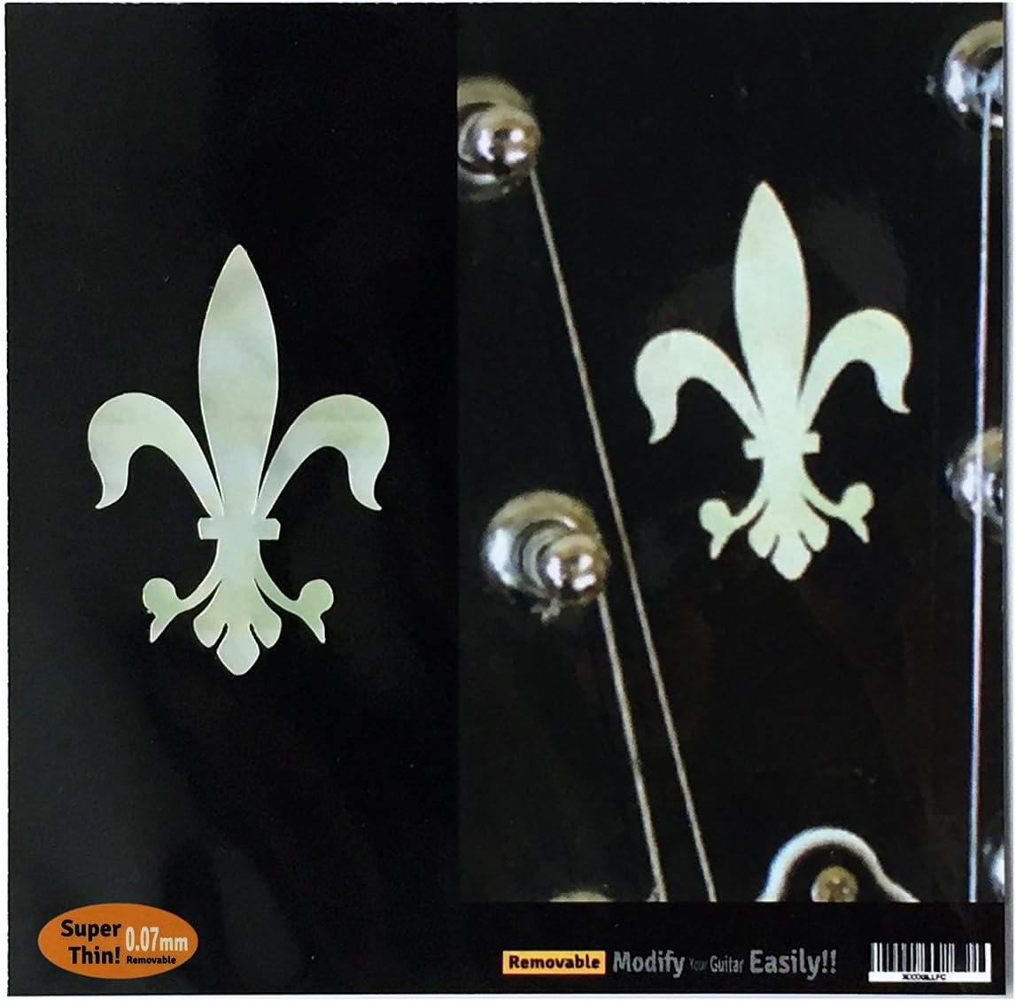 Set of 2 Inlay Sticker/Decal (H-112FD-WT-SET)