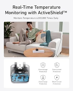 Anker 30W Nano USB-C Charger with Foldable Plug, PIQ 3.0 and PPS Fast Charging, for iPhone, Pixel, Samsung, iPad and More (White)