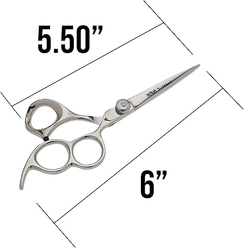 Miniatura 5 de SURGICAL ONLINE Ninja Supreme Professional Razor Edge Series, Tijeras de corte de pelo de peluquero – Tornillo de tensión de ajuste fino de 6