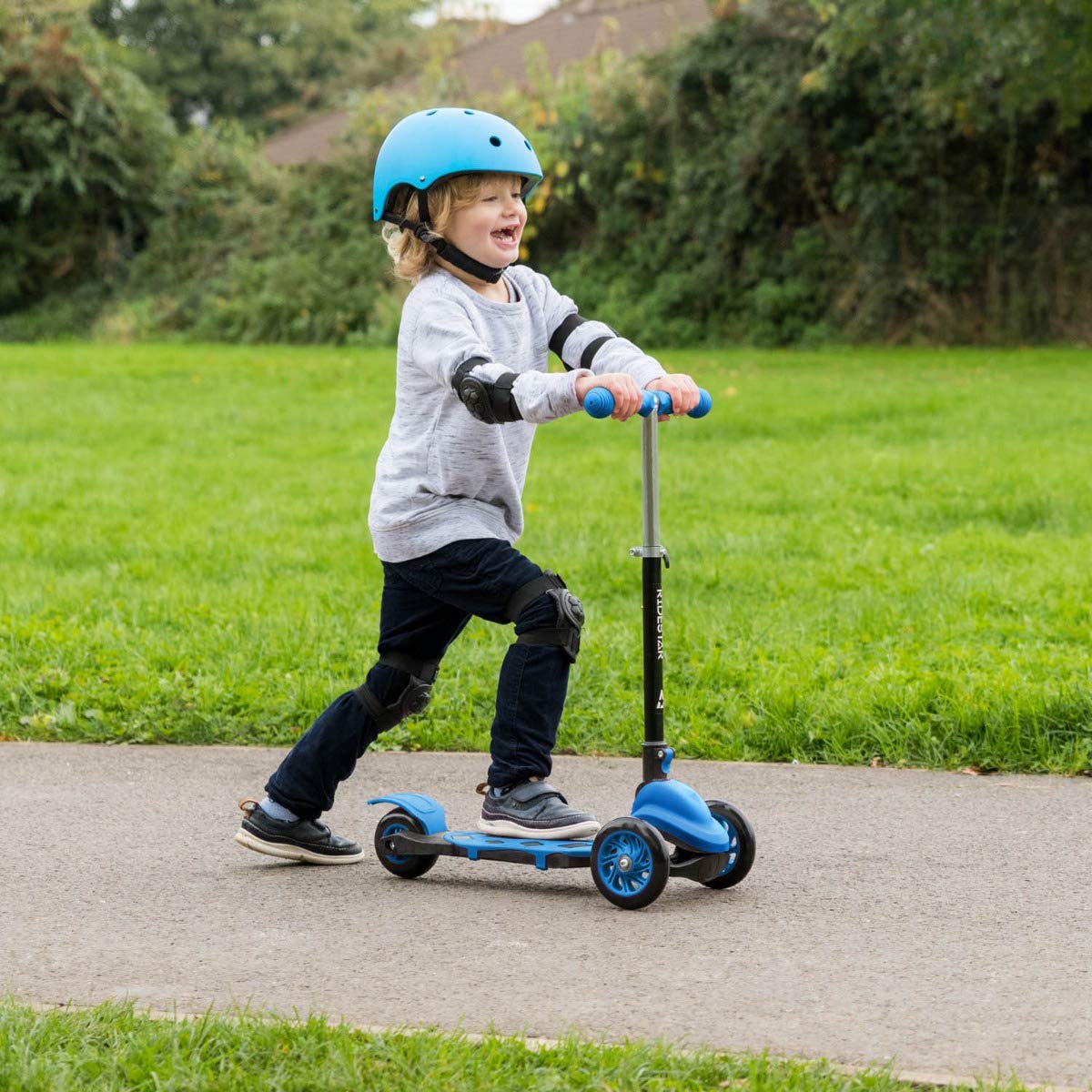 ToyStar Cruise 3 Wheel Tri Scooter, Easy Folding System, Height Adjustable Handlebars, Tilt To Turn Steering, Kids Aged 3+ Years - Image 8