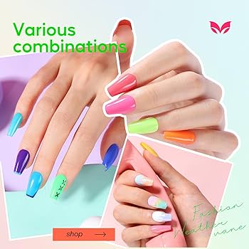 M nail！ Amazon.com : Morovan Nail Polish Set Fingernail: 48PC Air Quick