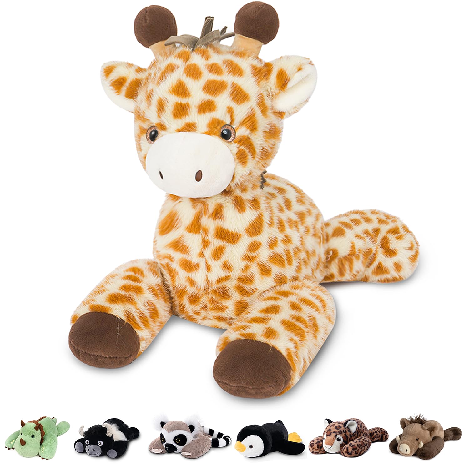 Niuniu Daddy Weighted Stuffed Animals, 20 in 3.3 lbs, Giraffe Calming Plush