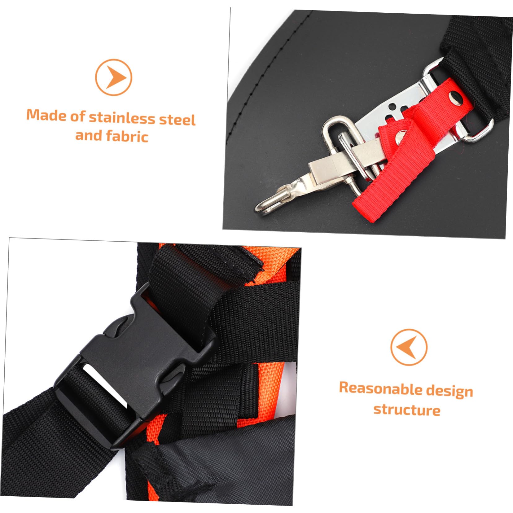 Hemobllo 2piezas Correas de Hombro para Cortacésped Profesional Cinturón Acolchado Diseño para Desbrozadora Uso Cómodo Jardín