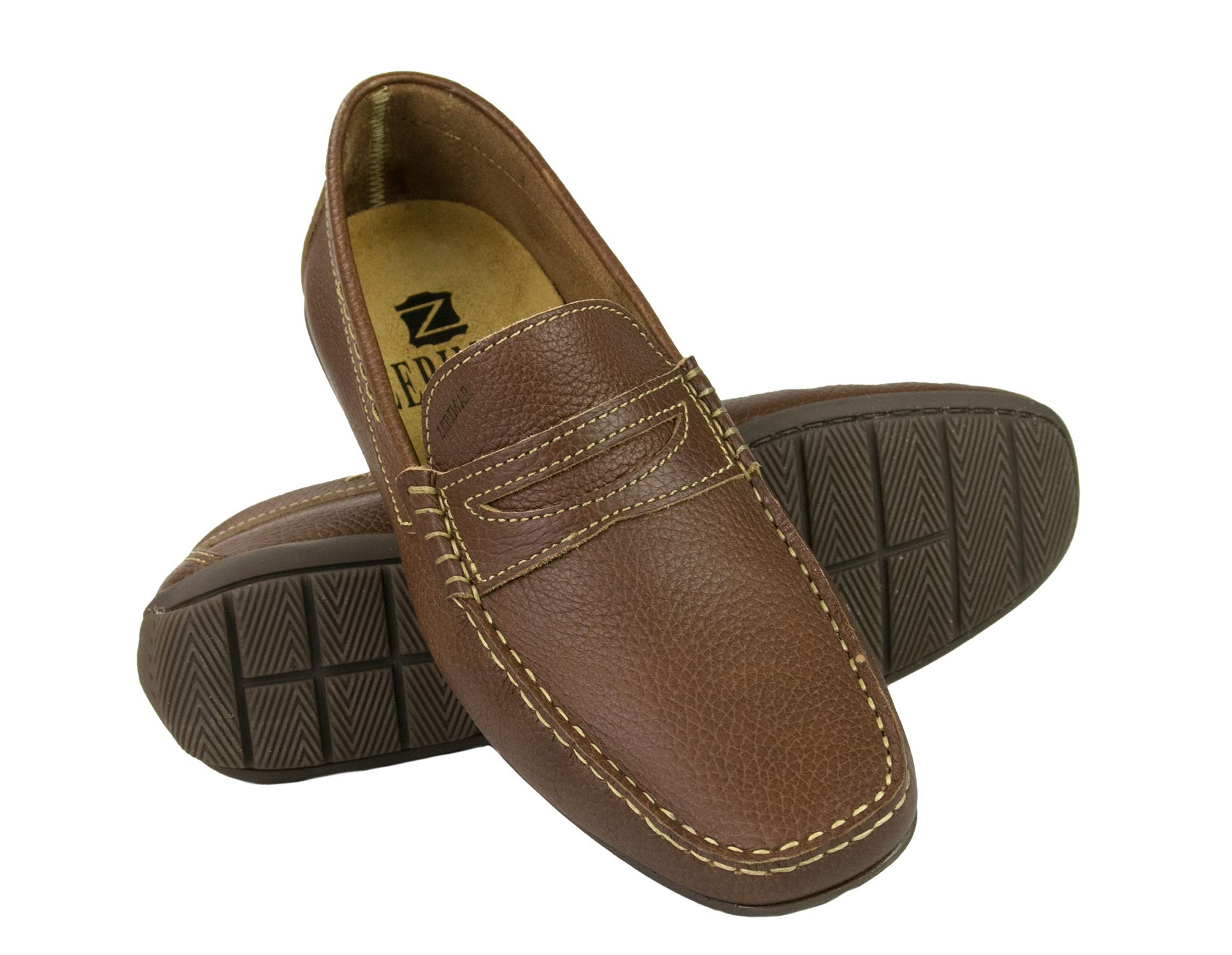 Zerimar Náuticos de Piel para Hombre | Náuticos Hombre Verano | Zapatos Náuticos Hombre | Mocasines Hombre