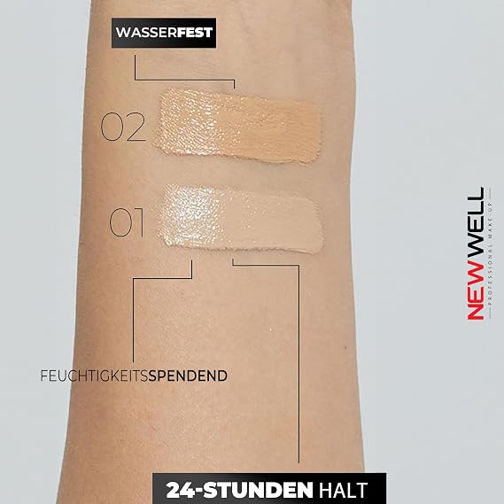 New Well Naturel Finish Fondöten No 02, T973