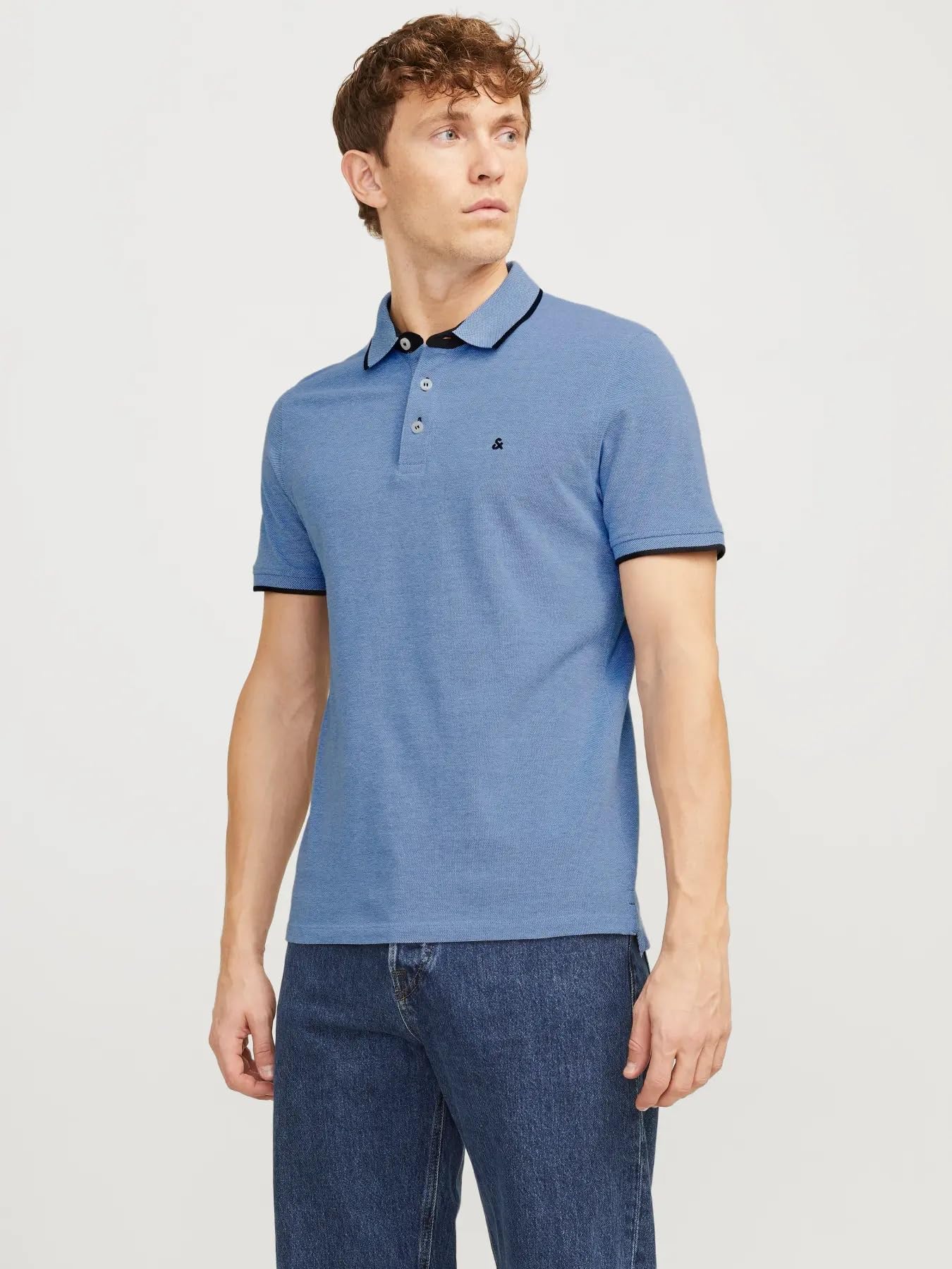 Jack & Jones Herren JJPAULOS Polo SS MP – Bild 2