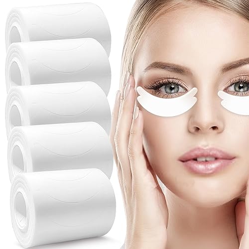 Akissos - 625 unidades de cinta de espuma para extensiones de pestañas, súper suave, antideslizante, sin pelusas, almohadillas de espuma para