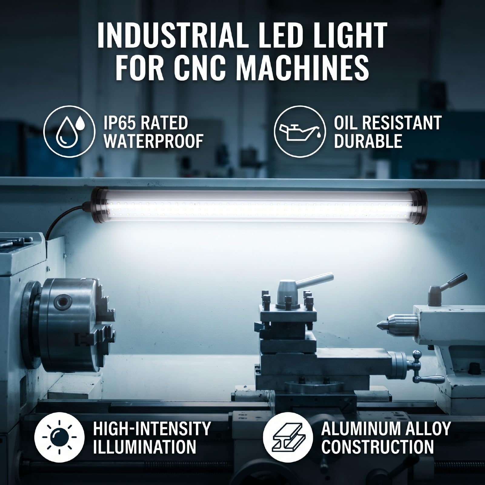 SUNGOOYUE LED Taller Tubo de Luz a Prueba de Aceite
