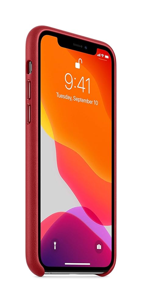 iPhoneケース Apple - iPhone11Pro Amazon.com: Apple iPhone 11 Pro Leather Case - (Product) RED