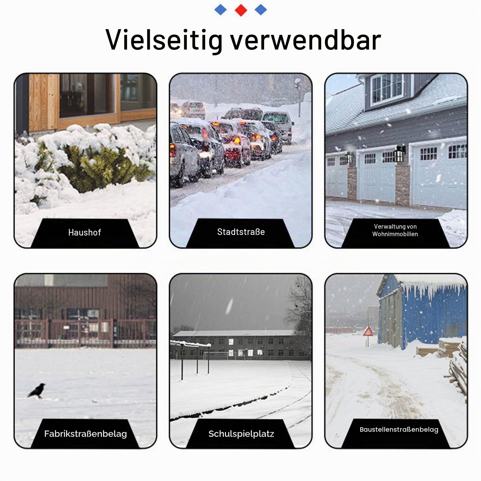 YWBL-WH Leichte Schnurlose Schneeschaufel, 300 Pfund Schnee Min, 16 Zoll Reinigungsbreite, 3 Richtungseinstellung, Batterieantrieb, Geeignet für BL1815 BL1820 BL1830 Geeignet