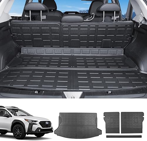 powoq Alfombrilla para respaldo trasero Subaru Impreza Hatchbac 2018-2023 para Subaru CrosstrekXV Cargo Liner TPE 2018-2023 (alfombrilla para