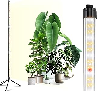 植物育成ライト 植物成長ライトled 3段タイマー（3/9/12時間）10段階調光 LED 省エネ 自立式スタンドタイプ 室内植物栽培 太陽光 観葉植物 スタンドライト 屋内園芸 大/小型植物用