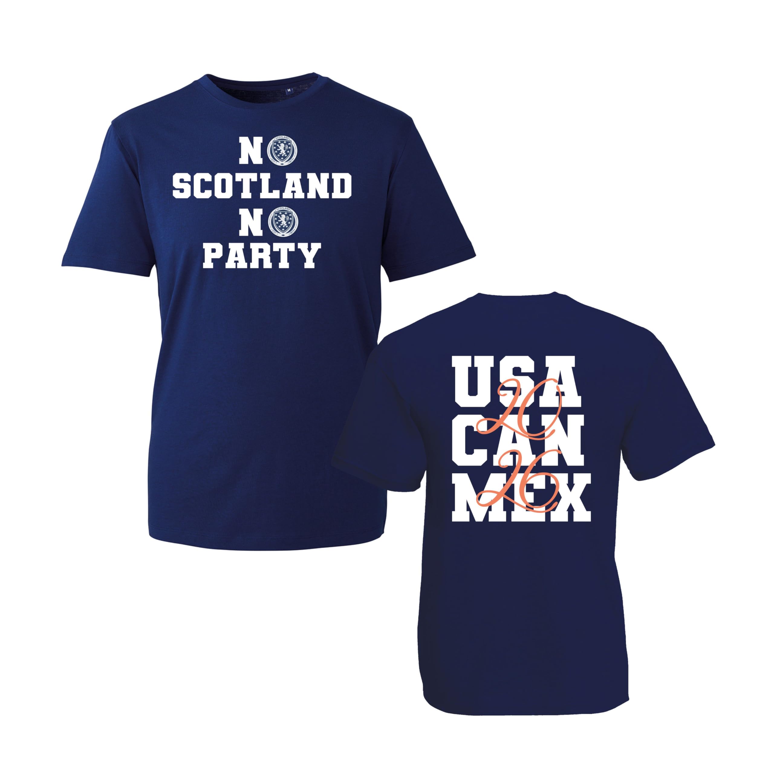 No Scotland No Party Scotland 2026 T-Shirt, Sports Lover Gift, Football Lover Shirt, Unisex Adults and Kids Tee Top(Navy Blue, 9 Years)