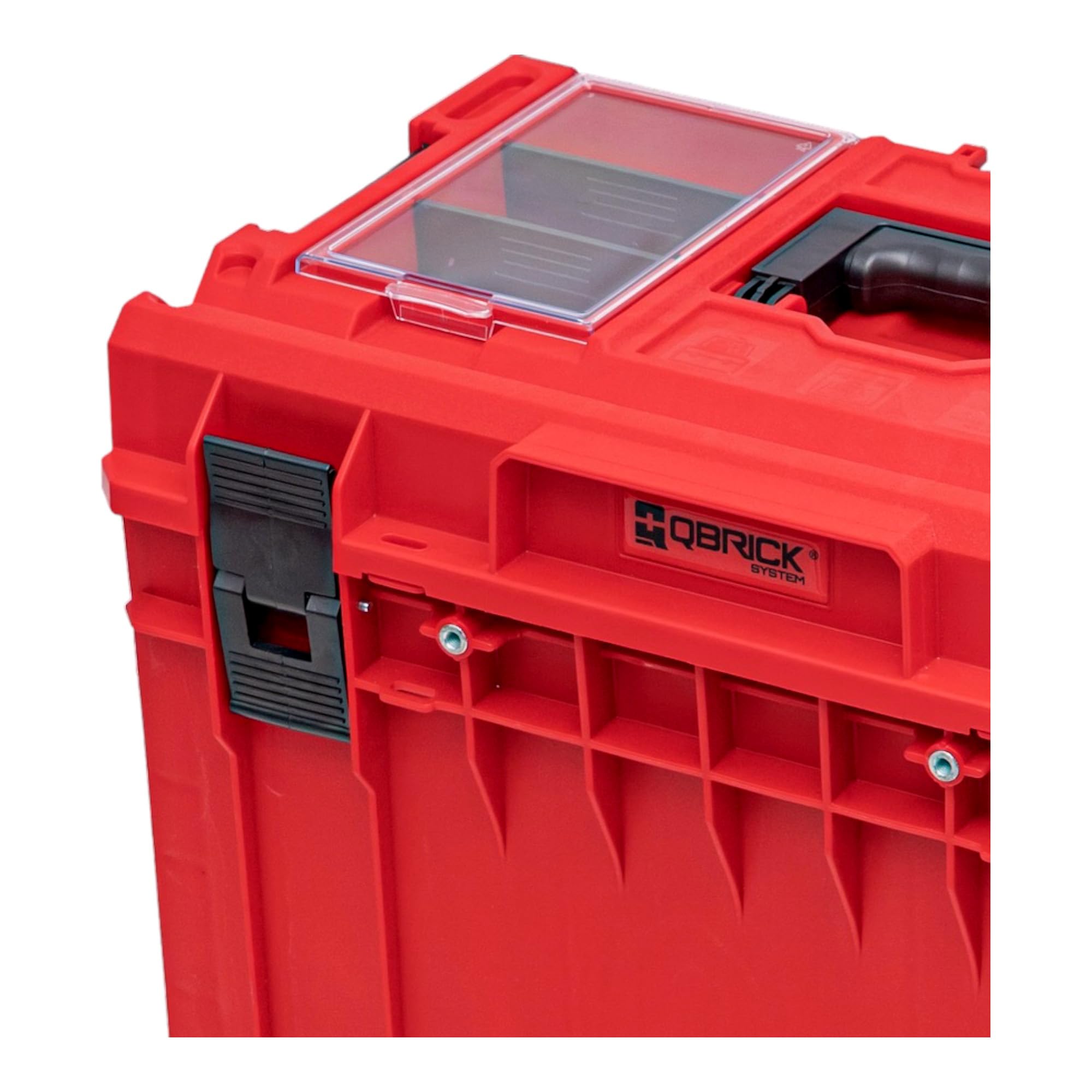 Toolbrothers RHINO ONE 450 2.0 PROFI RED ULTRA HD Custom walizka narzędziowa organizer modułowy 585 x 385 x 420 mm 52 l można układać w stos IP66
