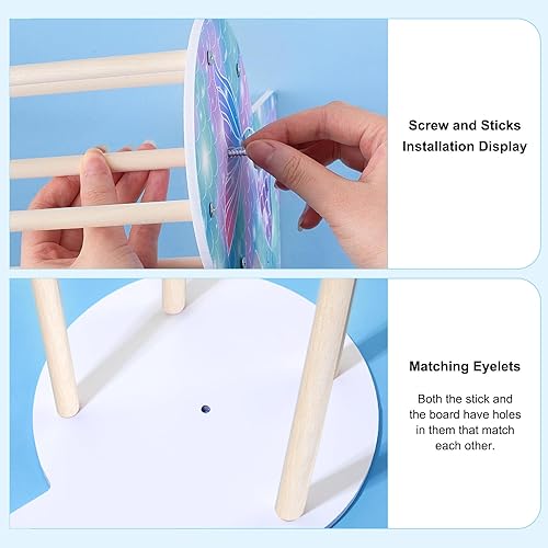 Miniatura 7 de Basumee Soporte para la diadema, accesorios para el cabello, organizador de diadema para niñas, diadema para el cabello, diadema para niñas,