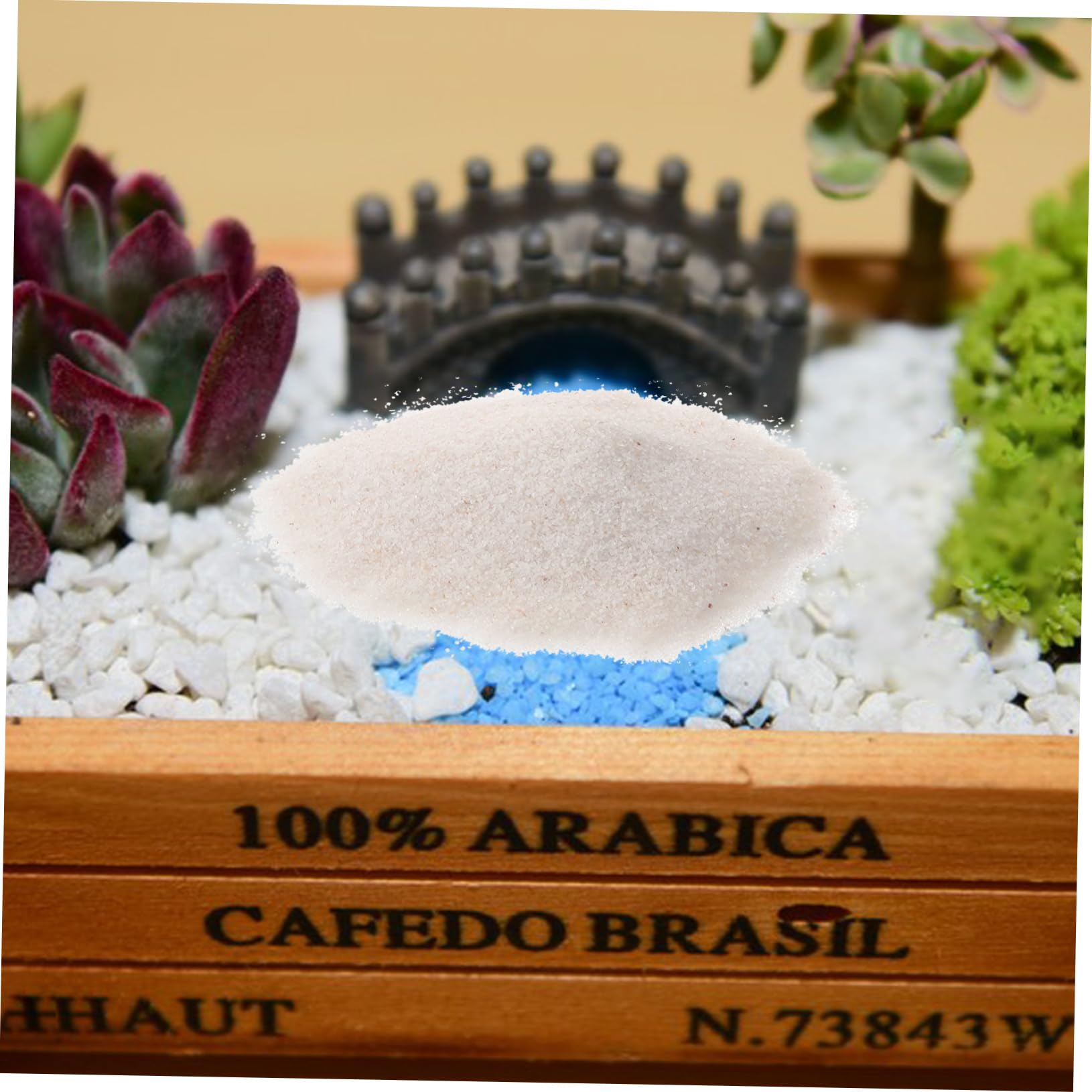 Piedras para Macetas Grava Multifunción para Acuario Sustrato Decorativo para Pecera Hermosas Rocas para Acuario Arena para Acuario
