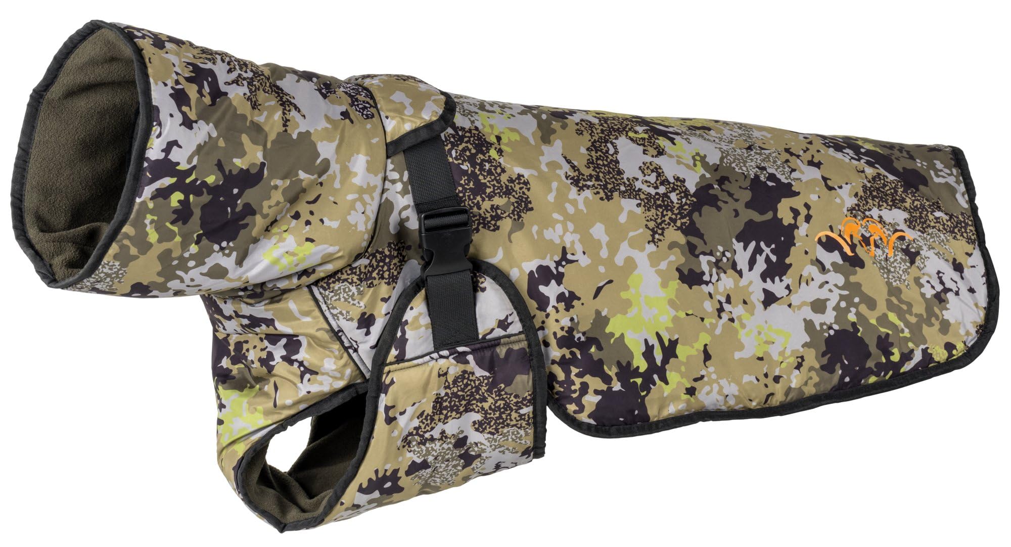 Blaser Hunde-Poncho | Wasserdichter Hundemantel mit Fleece-Futter | Reflektoren & Verstellbarer Bauchgurt | Größen L