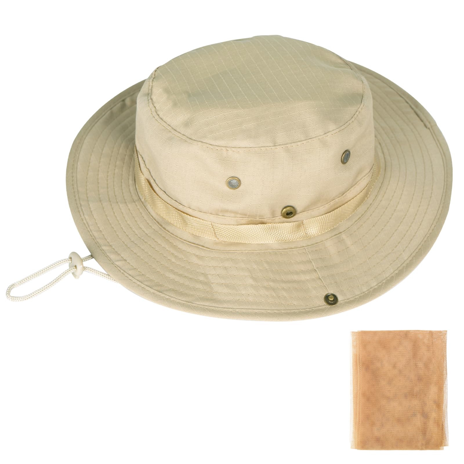 Rosoz Sun Hats for Men Women Bucket Hat UPF Protection Wide Brim Boonie Hat
