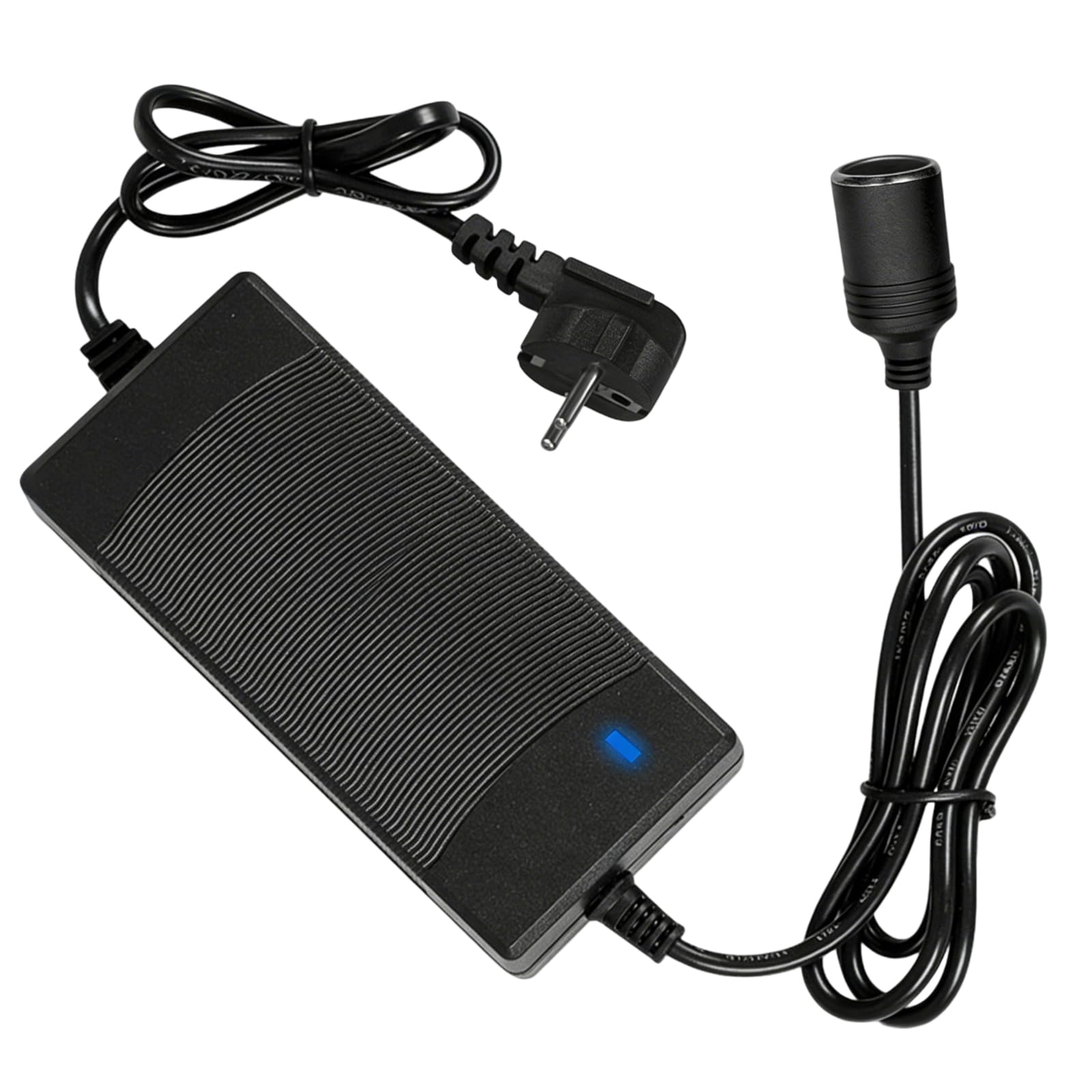 Trasformatore 230V a 12V 180W 15A Alimentatore Inverter 220V Presa Accendisigari Auto