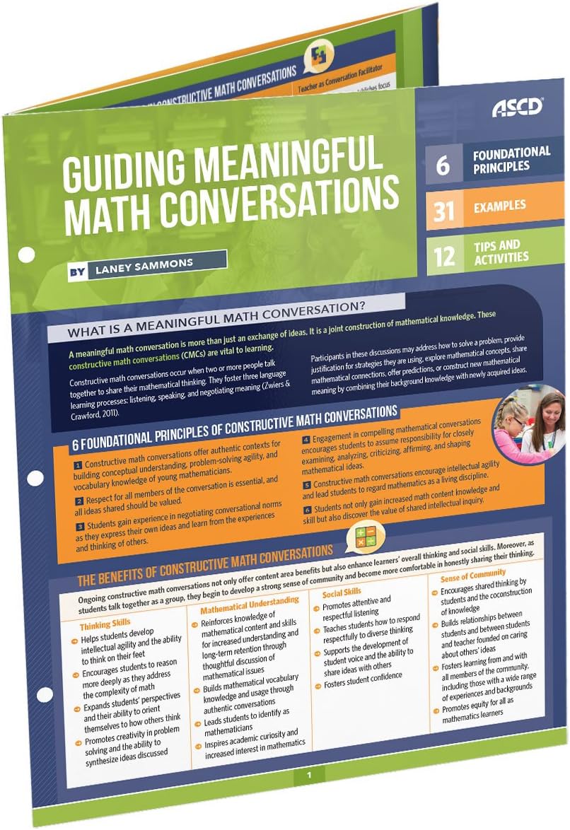 Guiding Meaningful Math Conversations (Quick Reference Guide)