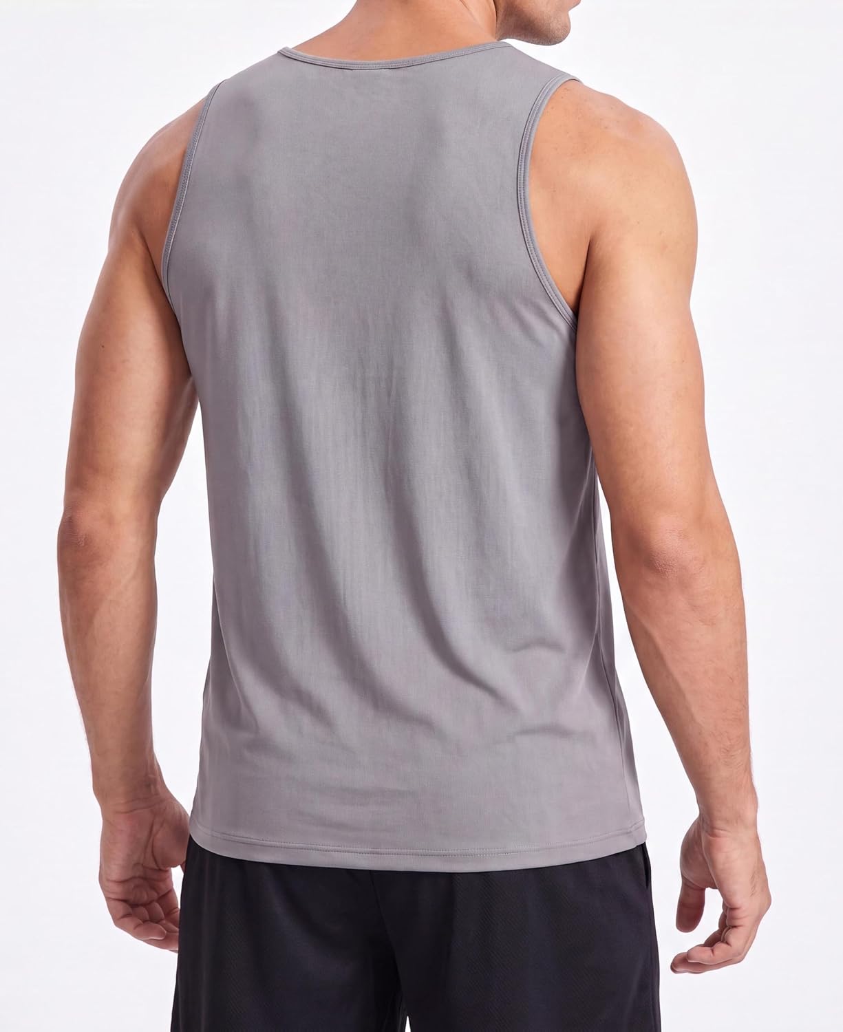 AMERICAN HEAVEN Men's Stretch Tank Tops | Soft Athletic Color Workout Tanks