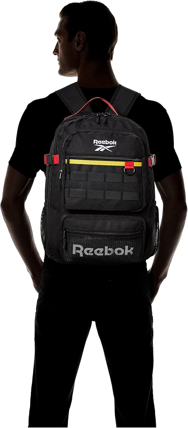 新到着 大容量 ビックリュック ダブルポケット ブランドロゴ刺繍 リュック リーボック メンズ ブラック Arb1107 スポーツリュック 29l 軽量 通勤 通学 レディース ビジネスリュック 新到着 大容量 ビックリュック ダブルポケット ブランドロゴ刺繍 リュック リーボック メンズ ブラック Arb1107 スポーツリュック 29l 軽量 通勤 通学 レディース ビジネスリュック