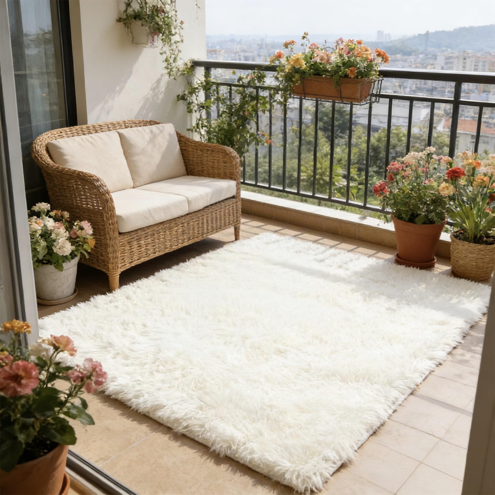 Tapis antidérapant et moelleux de 260 x 120 cm pour sécuriser le couloir