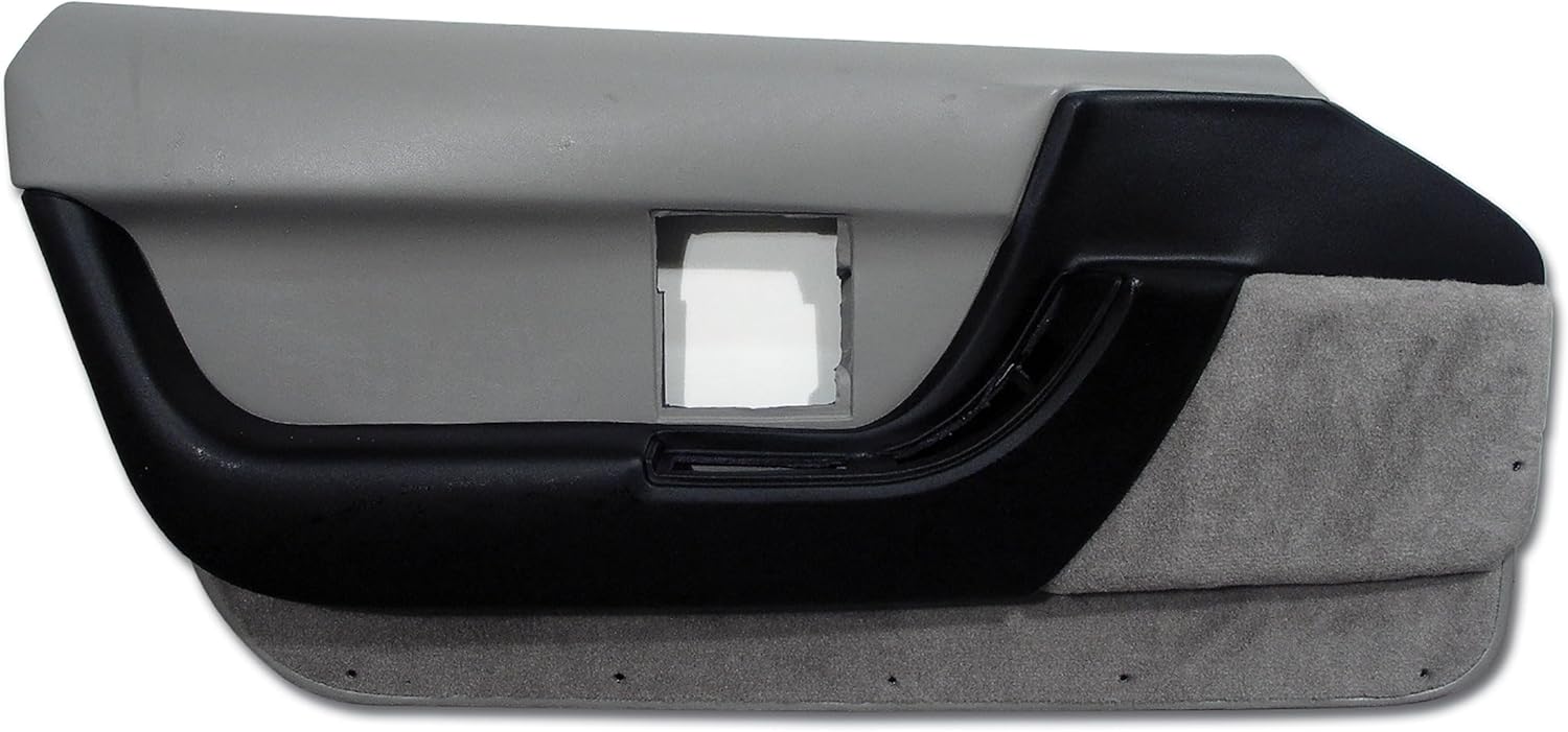 Driver's Side Door Panel - Gray - For 1992-1993 Corvette