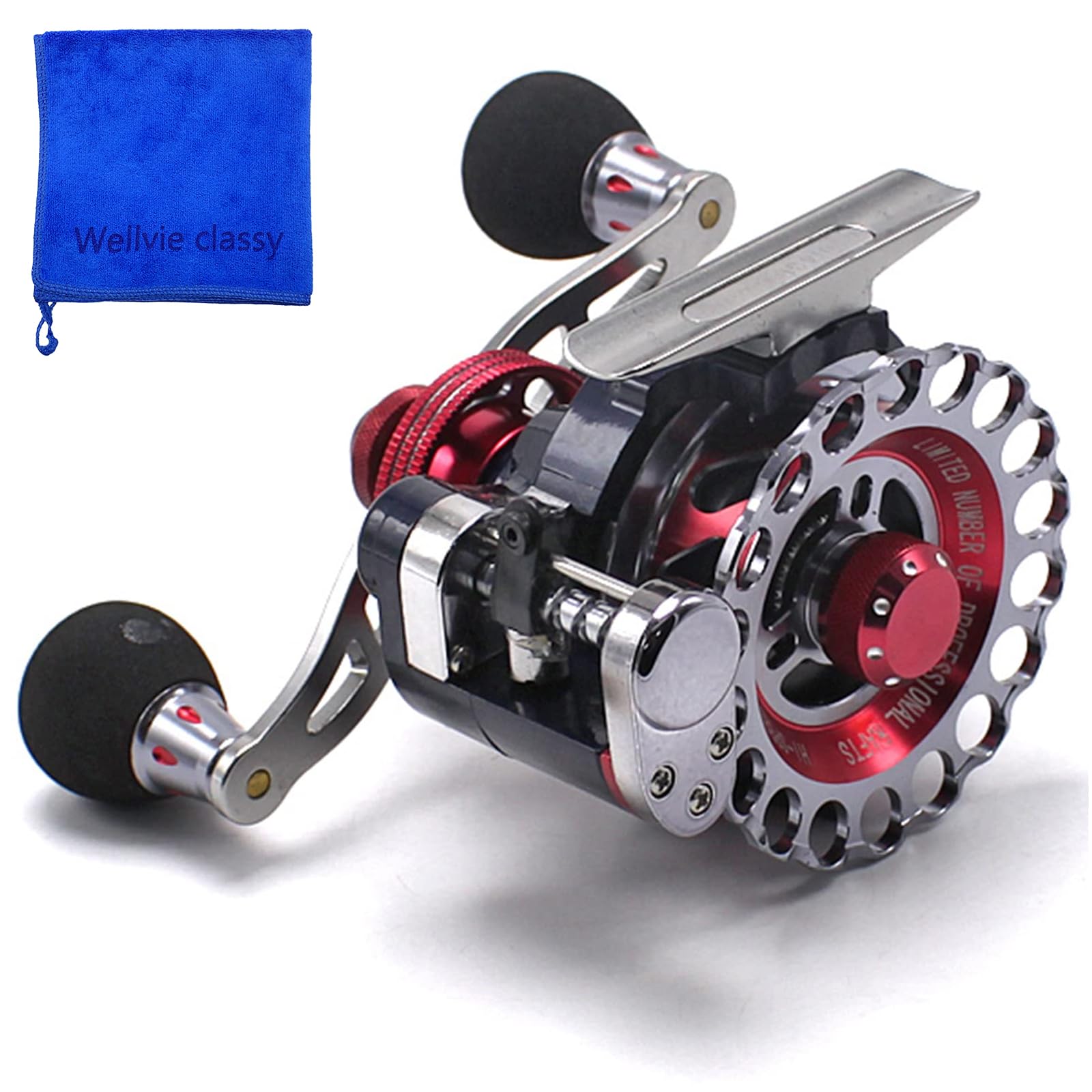 OURBEST(海外モデル)筏・掛かり釣り用リール(右巻き用) OURBEST タイコリール 海筏 氷釣り カセ釣り イカダリール