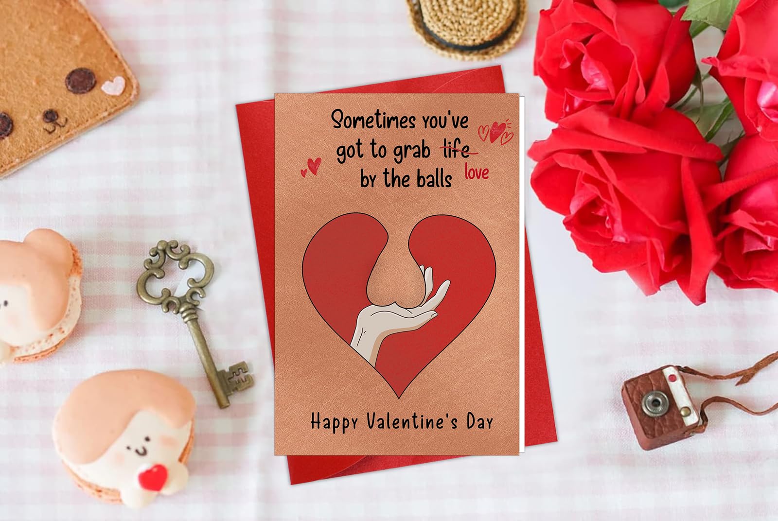 Funny Naughty Dirty Valentine's Day Gifts And Card For Her Greeting Card