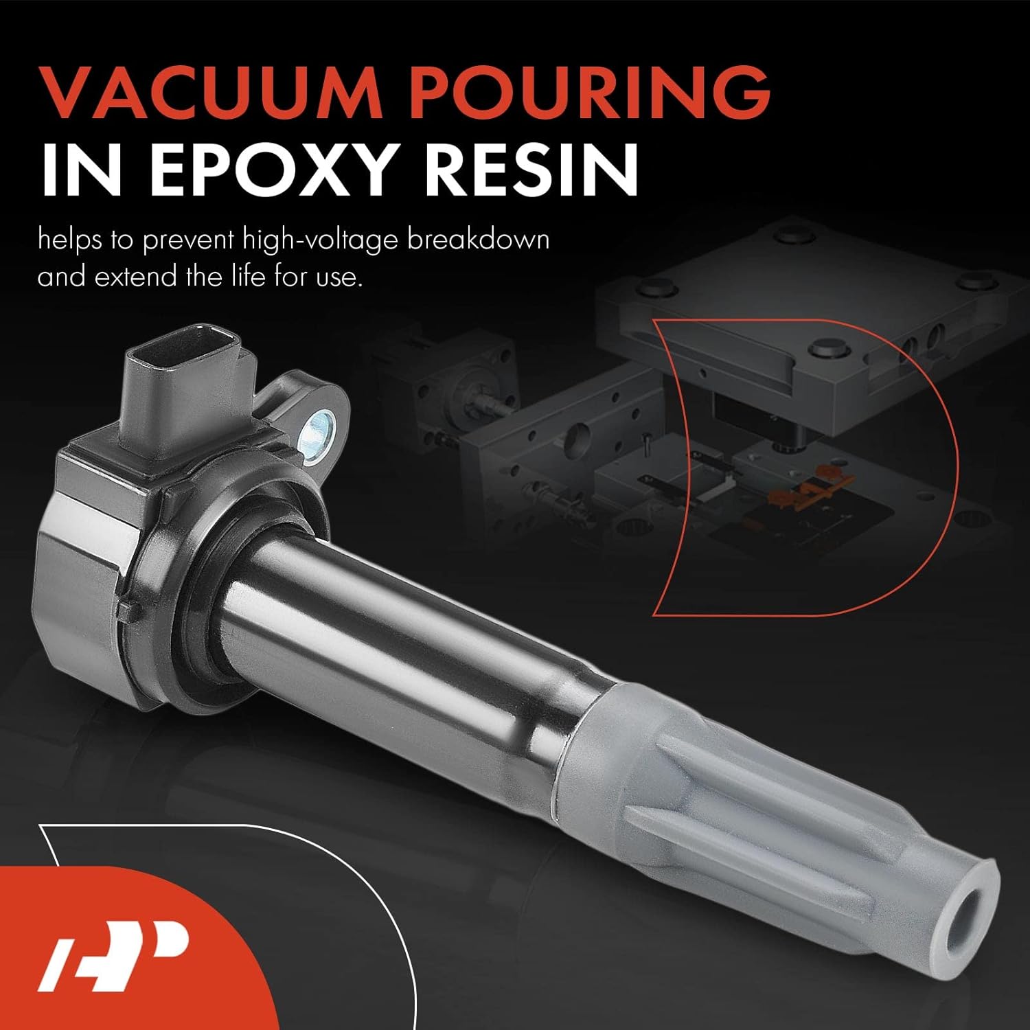 A-Premium Ignition Coil Packs of 4 Compatible with Subaru Legacy 2010-2012 2.5L H4 Naturally Aspirated, Outback 2010-2012 2.5L H4