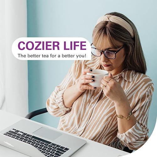 Miniatura 7 de WEETEE - Bolsas de té verde de jazmín orgánico, té verde con aroma a jazmín orgánico USDA, 100 unidades, refrescante y relajante, alternativa al