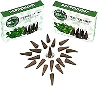 Vista 257 de TRUMIRI Copal Incense Cones - Total 20 Cone Incense - Dual Pack of 10 Insence Cones - Incense Cones Scented - Cone Incense Scents - Insense Cones