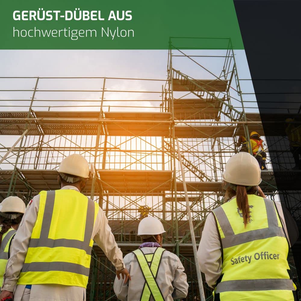KEW 250x Gerüst-Dübel GD - Langschaftspreizdübel - mit Drehsicherung - für Beton, Stein, etc. - 14x100 mm - 250er-Set