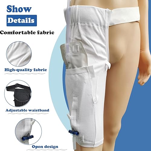 Miniatura 2 de Soporte de bolsa de drenaje de orina, soporte de bolsa de pierna de catéter,Dispositivo de estabilización de bolsas de catéter,Soporte de bolsas de