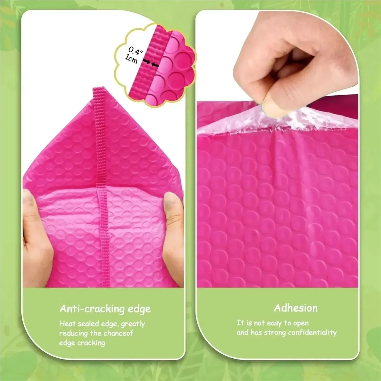 Sac à bulles for colis de livraison, enveloppes for fournitures professionnelles, d'expédition, enveloppe courrier, sac d'emballage, 50 pièces pour CD & Bijoux(Blue,15 * 18cm)