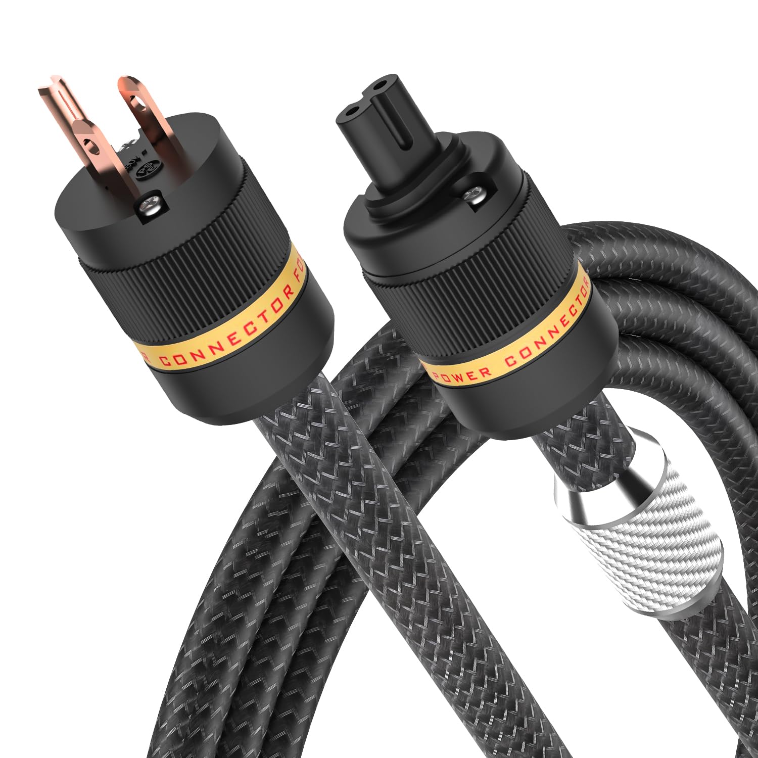 アクセサリー D95 TOKYO HI-POWER HL-120U Viborg VP1501 C7 Hi-End Power Cord, Figure 8 IEC320 HiFi