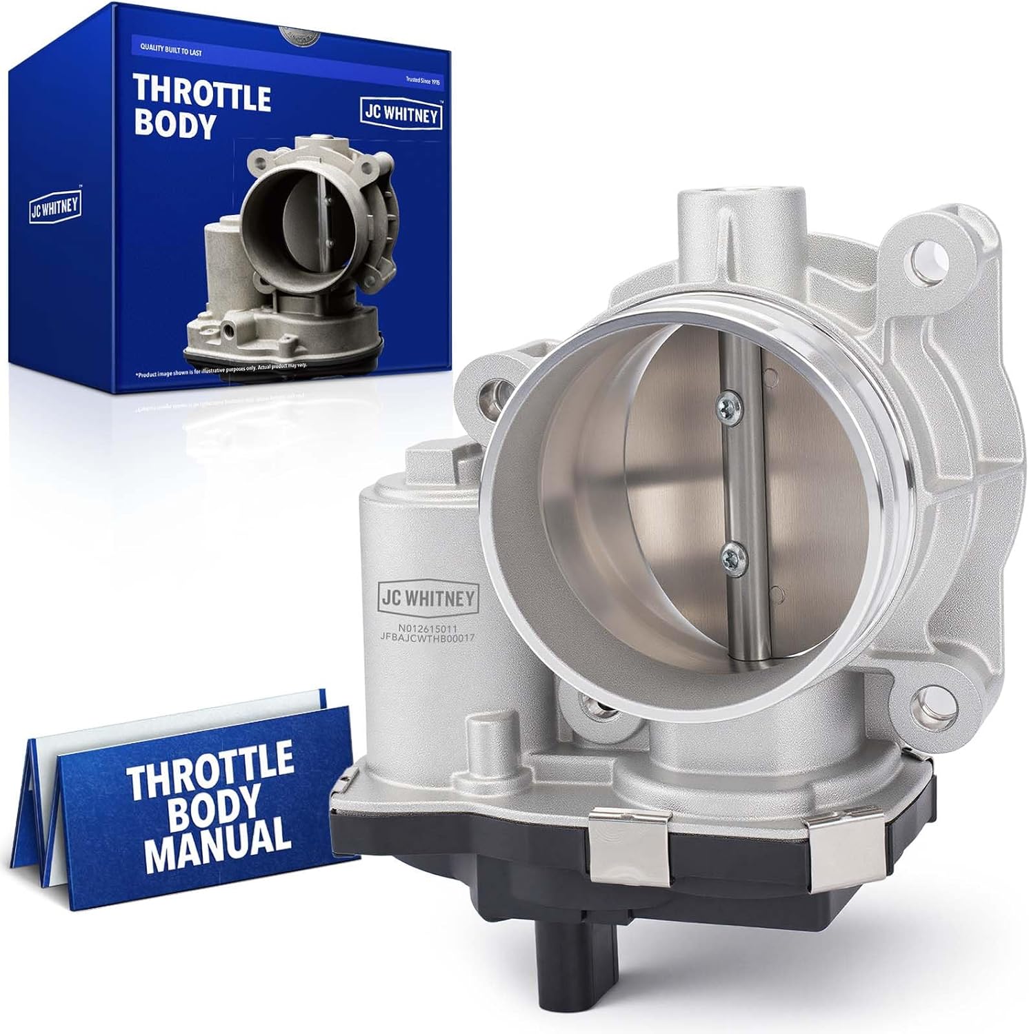 JC Whitney JFBAJCWTHB00017 Throttle Body - Compatible with Chevrolet Impala 2012-2020, Camaro 2012-2017, Colorado 2015-2016, Equinox 2012-2017, Traverse 2012-2020 - 3.6L